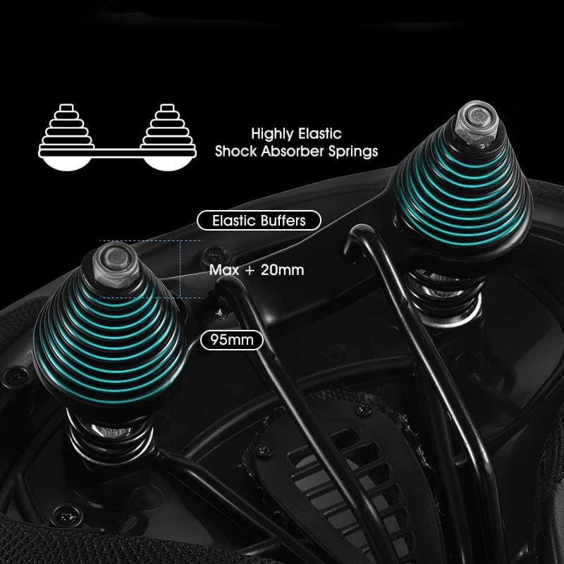 ErgoSaddle - Ergonomic Bicycle Saddle - Designed for Comfort and Pain-Free Cycling