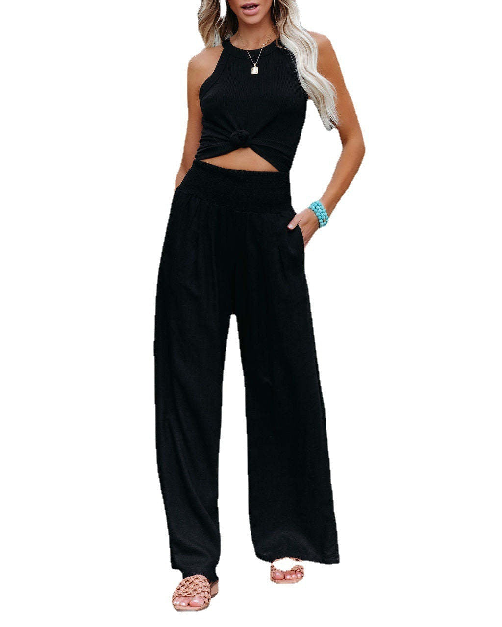 Julie - Comfortable Cotton-Linen Pants - Perfect for All-Day Wear