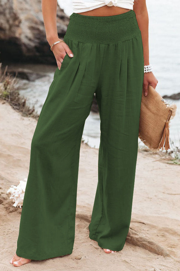 Julie - Comfortable Cotton-Linen Pants - Perfect for All-Day Wear