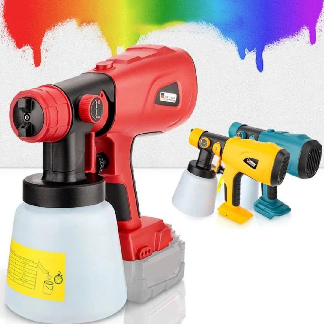 SprayMaster - Cordless Paint Sprayer - Battery-Powered for Easy and Efficient Application