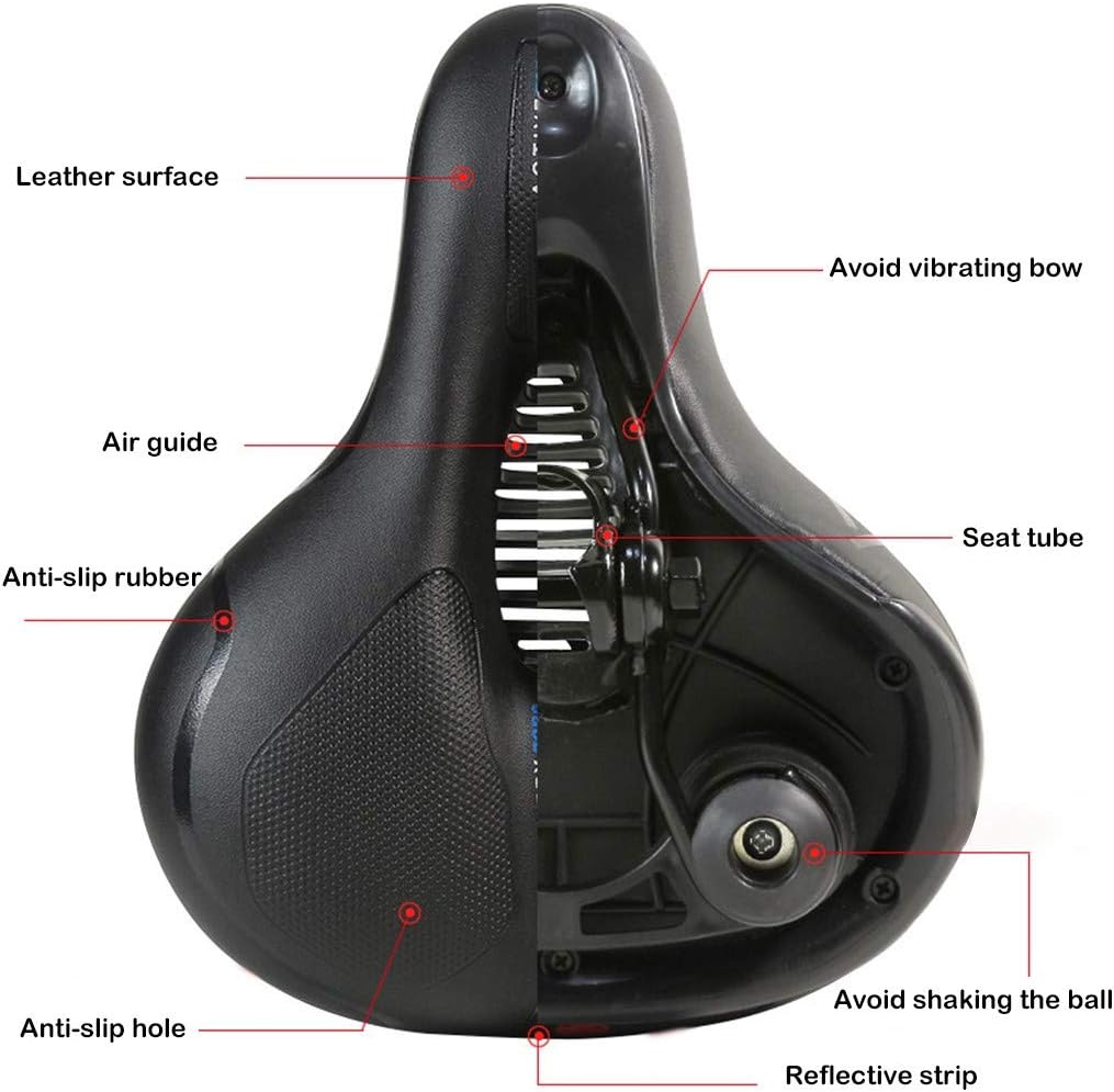 ComfortRide - Ergonomic Bicycle Saddle - Designed for Comfort and Joint Support
