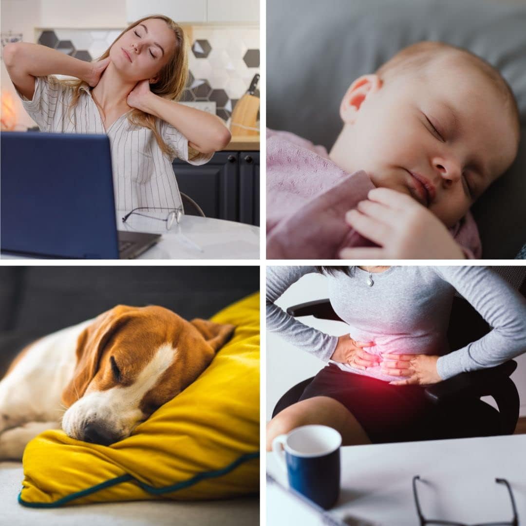 WarmEase - Comfort Heating Pad - Washable Relief for Back, Neck, and Shoulder Tension