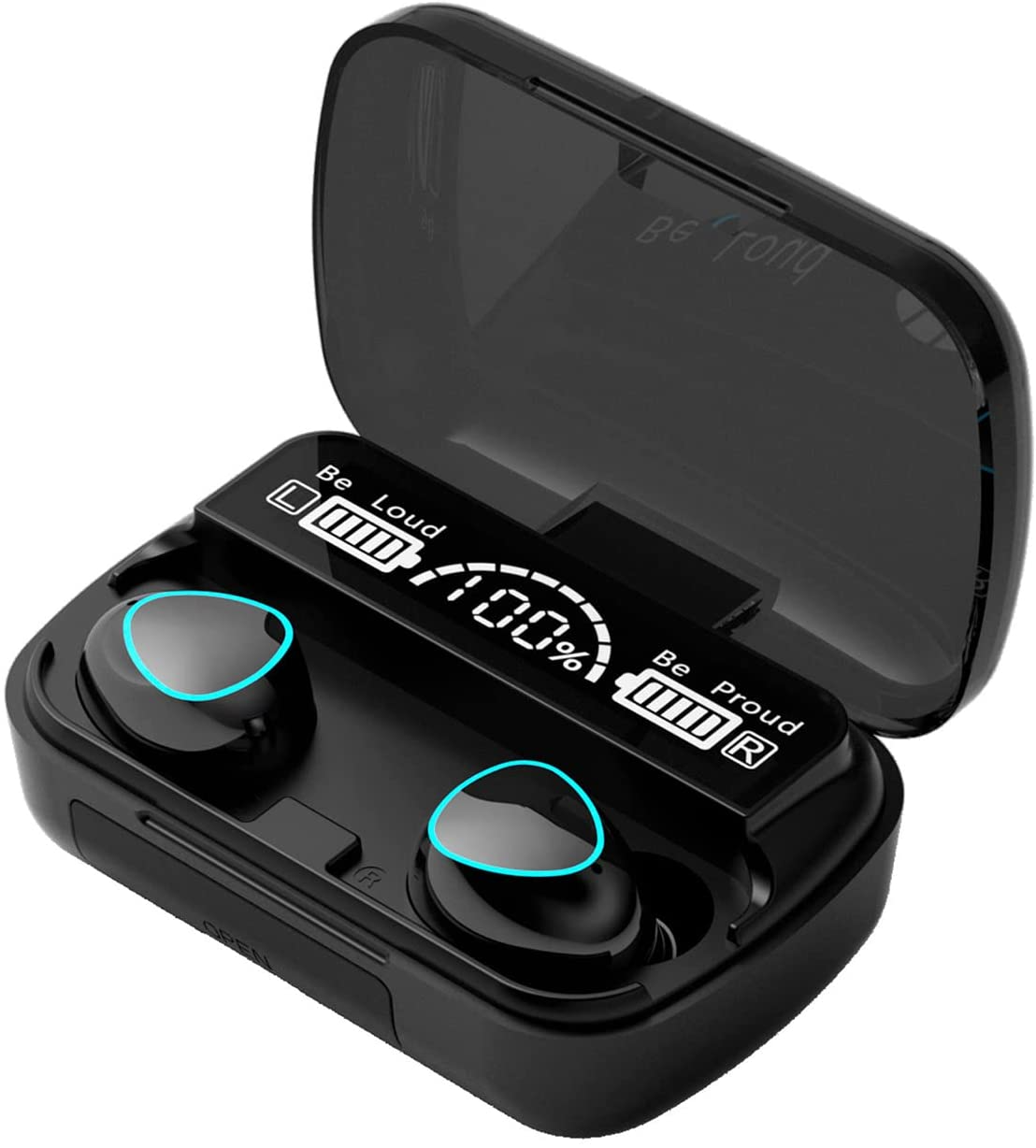 SoundWave - Wireless Earbuds with 3500mAh Charging Case - Automatic Connection & High-Quality Sound
