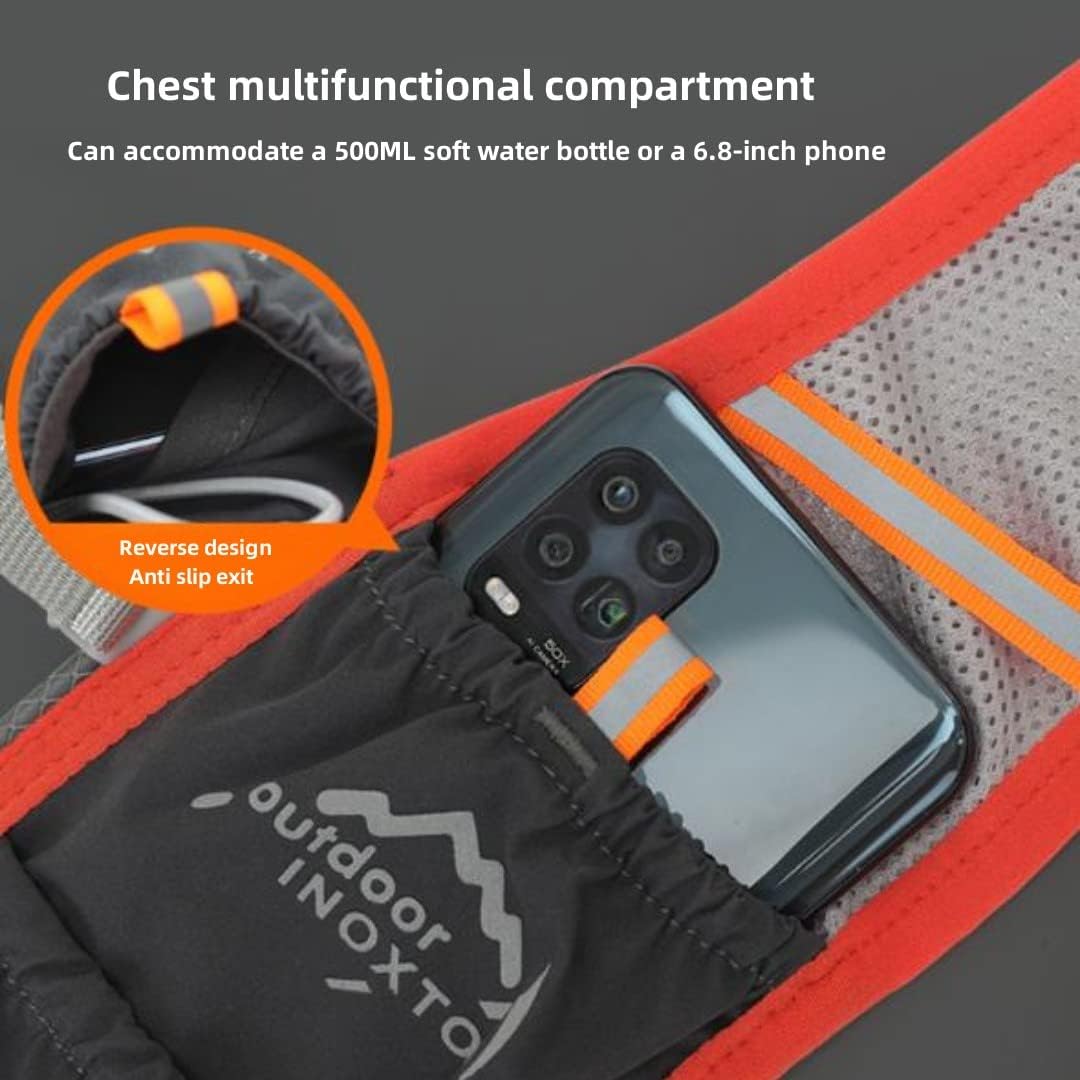 HydraRun - Lightweight Running Backpack - Hydration Vest for Comfortable, Hands-Free Hydration