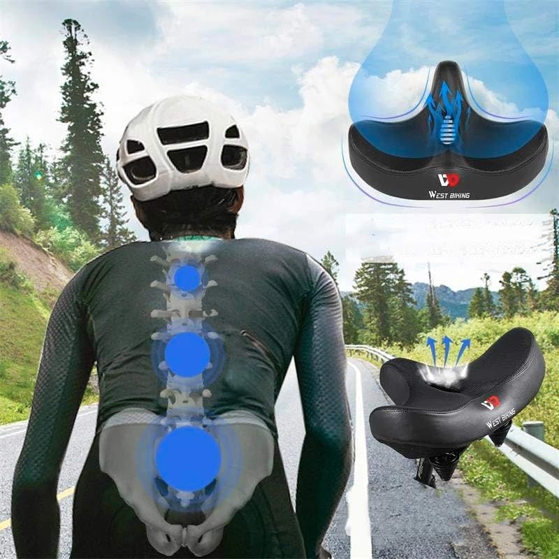 ErgoSaddle - Ergonomic Bicycle Saddle - Designed for Comfort and Pain-Free Cycling