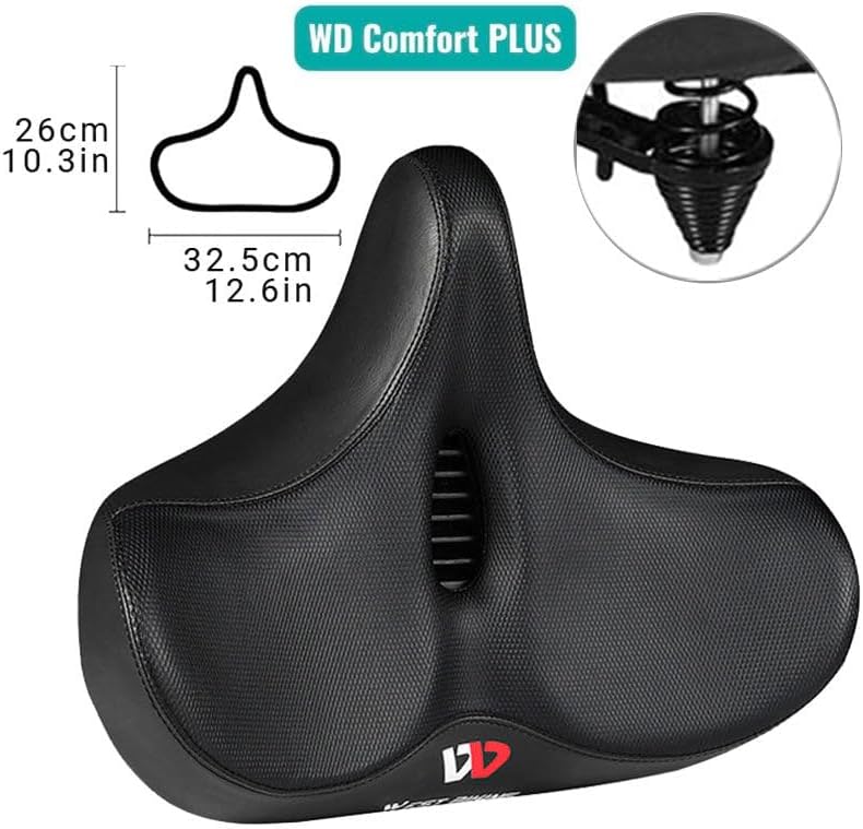 ErgoSaddle - Ergonomic Bicycle Saddle - Designed for Comfort and Pain-Free Cycling