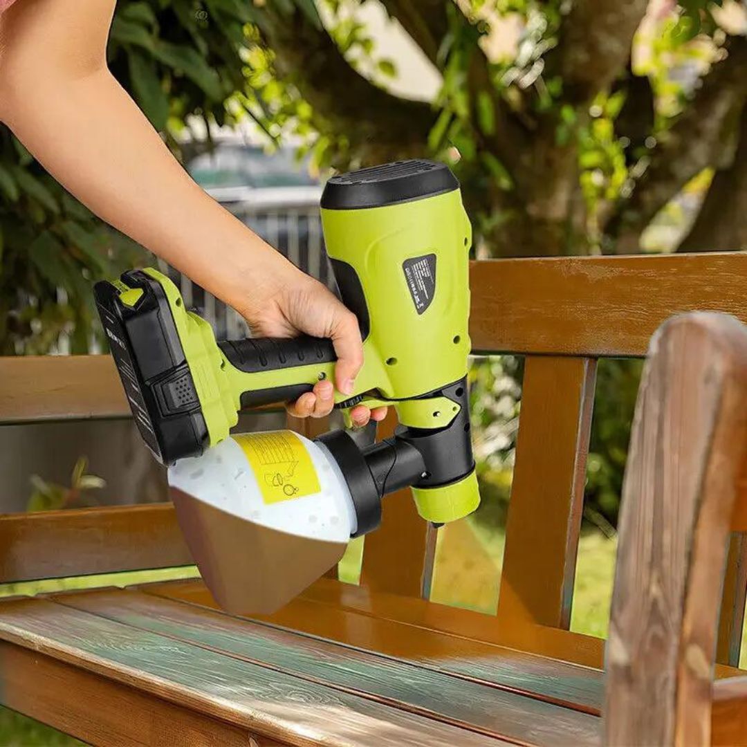 SprayMaster - Cordless Paint Sprayer - Battery-Powered for Easy and Efficient Application