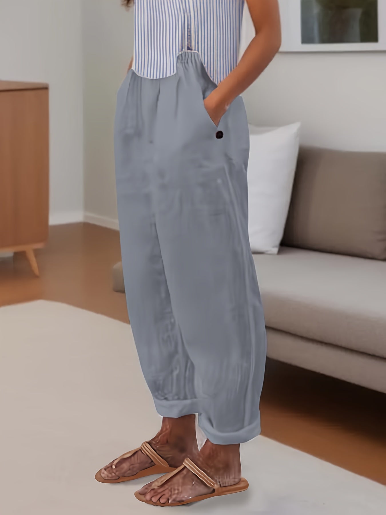 Amelia - Lightweight Summer Trousers for Women - Comfortable and Stylish for Warm Days