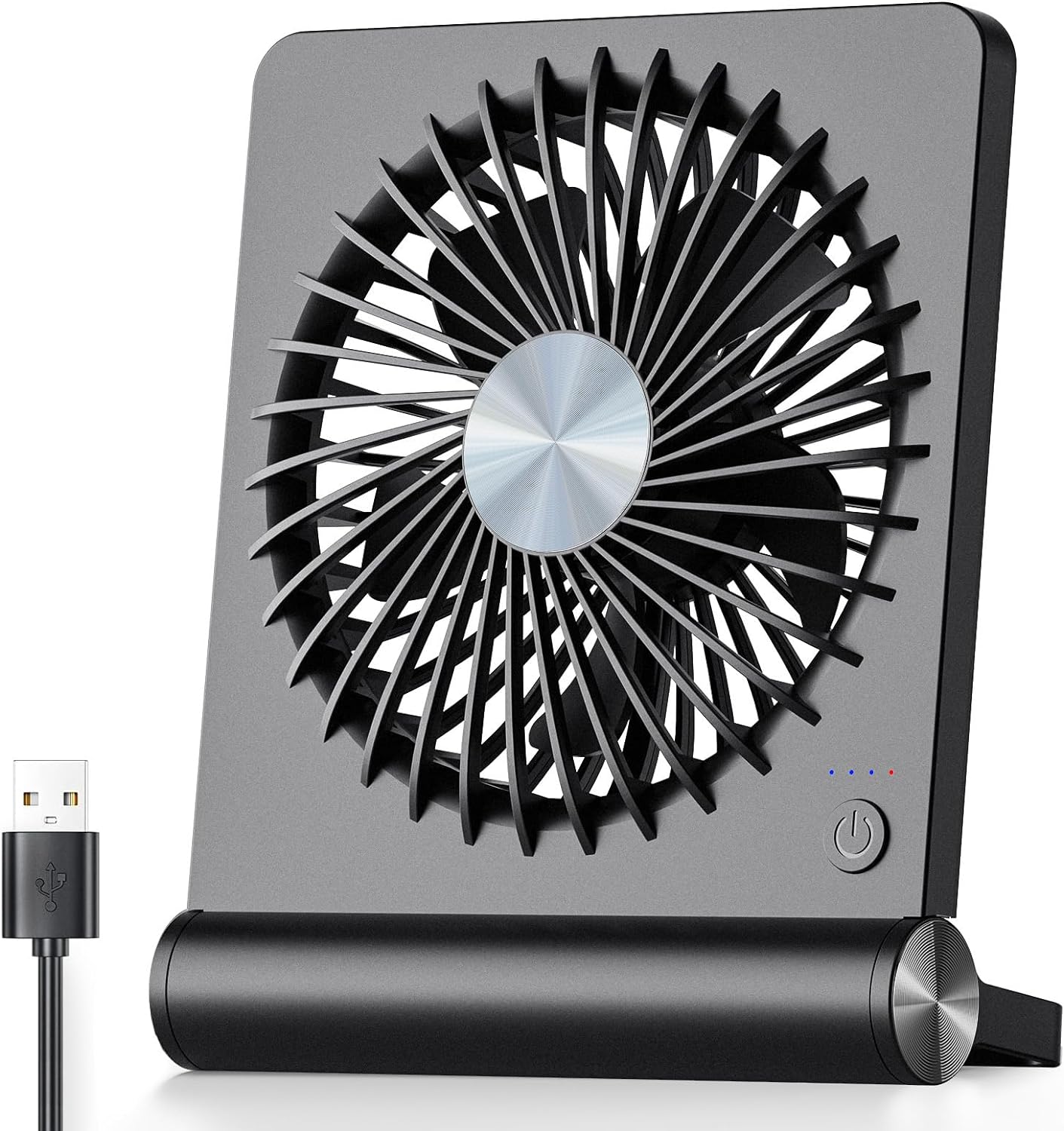 AirGentle - Ultra Quiet Desk Fan - Powerful Cooling for Home or Office