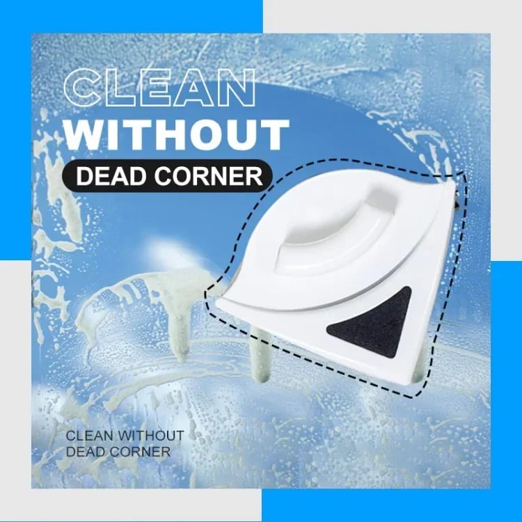 Cleanor™ Dual-Sided Magnetic Window Cleaner – Streak-Free Shine for Double-Glazed Glass