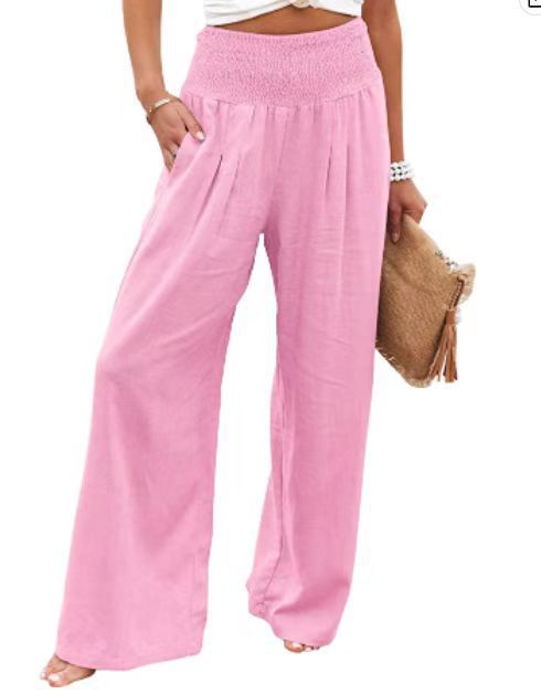 Julie - Comfortable Cotton-Linen Pants - Perfect for All-Day Wear