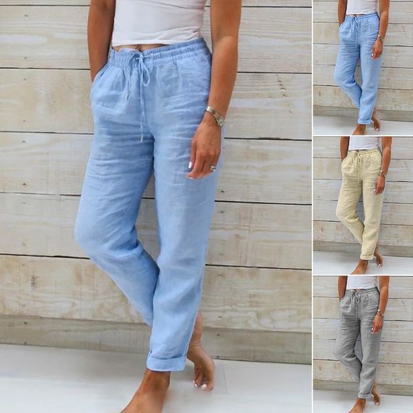 Poppy - Comfortable Cotton and Linen Trousers - Perfect for Everyday Wear