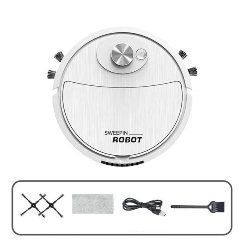 CleanBot - Smart Robot Vacuum Cleaner - 3-in-1 Cleaning Solution for Your Home