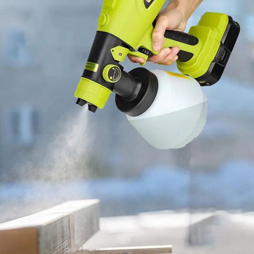 SprayMaster - Cordless Paint Sprayer - Battery-Powered for Easy and Efficient Application