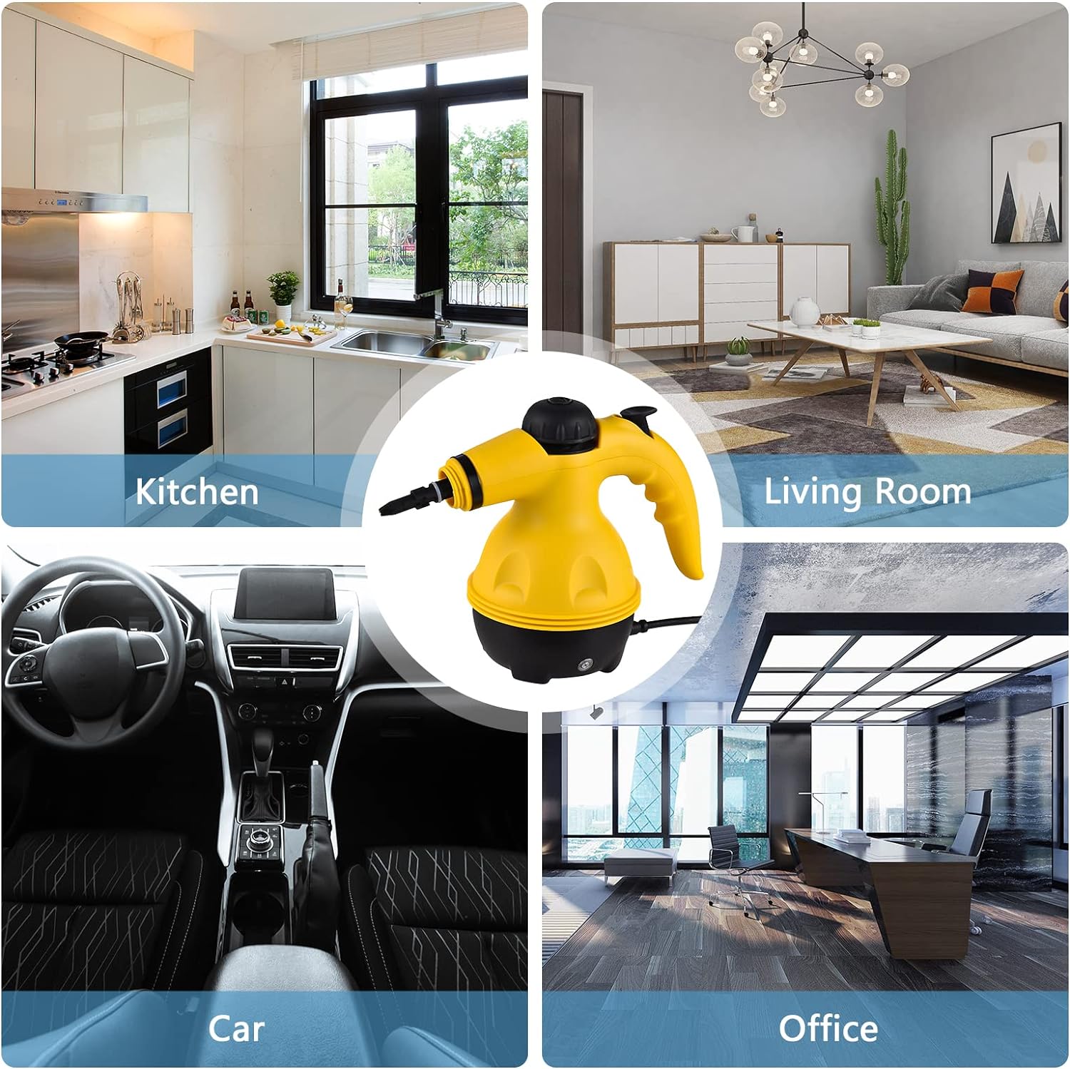 SteamBlast - High-Pressure Portable Steam Cleaner - Ultimate Solution for Deep Cleaning and Disinfection
