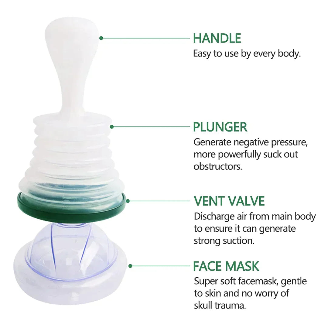 BreatheEasy - Emergency Anti-Choking Device - Safe Breath Aid for Quick Relief