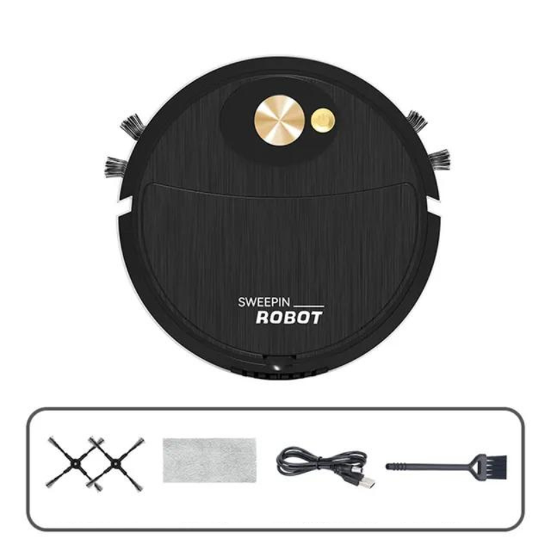 CleanBot - Smart Robot Vacuum Cleaner - 3-in-1 Cleaning Solution for Your Home