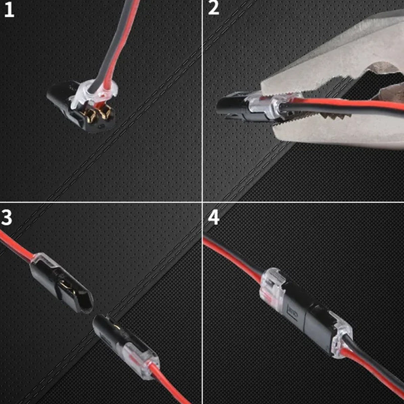 SnapWire - Quick-Connect Cable Management Kit - Fast, Secure, and No Welding Needed