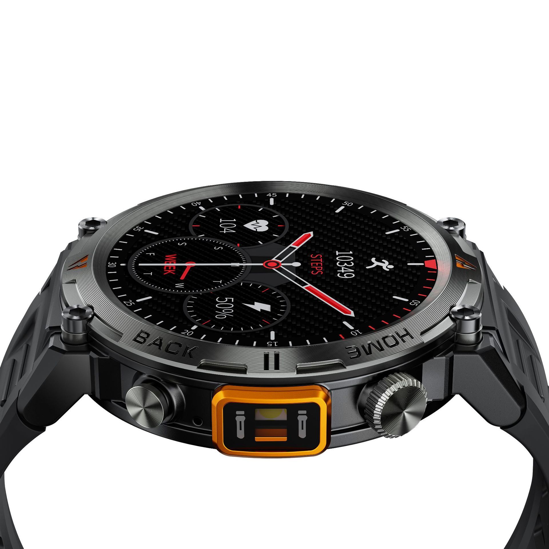 SmartSync - Stylish Bluetooth Smartwatch with Flashlight & Health Monitoring - Stay Connected Anytime