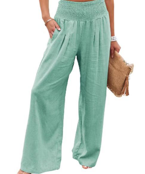 Julie - Comfortable Cotton-Linen Pants - Perfect for All-Day Wear