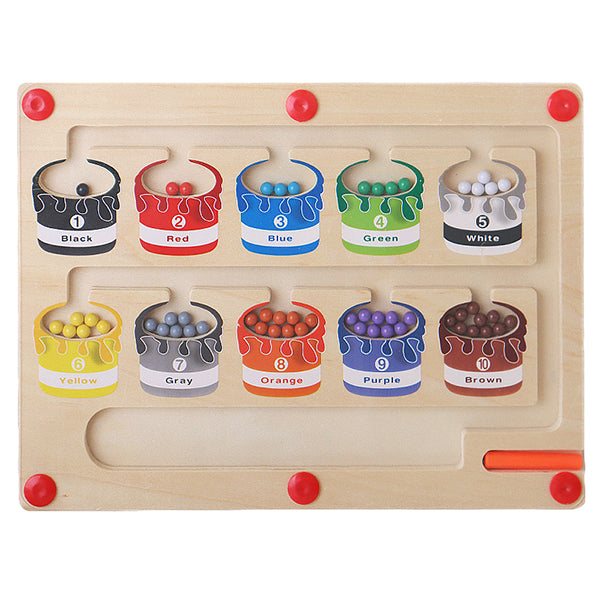 SkillQuest - Magnetic Educational Maze - Fun Learning Adventure with Sorting Board