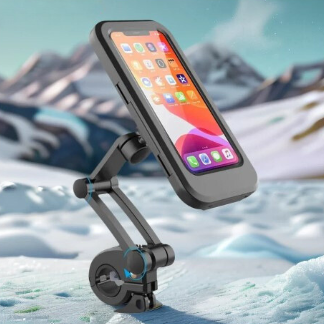PhoneDock - Waterproof Phone Holder for Bicycle & Motorcycle – Secure and Safe Ride