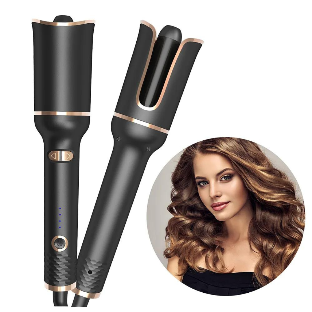 CurlMaster - Automatic Hair Curler - Quick Curls, Zero Heat Damage for Healthy Styling