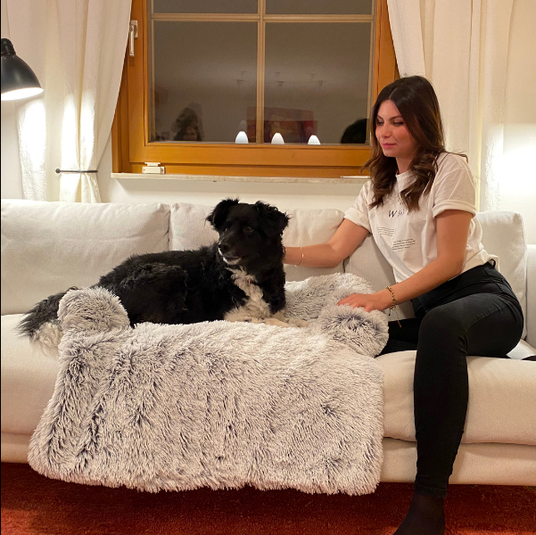 PawSofa - Comfortable Pet Bed with Removable Cover - Perfect Sofa Protector for Your Furry Friend