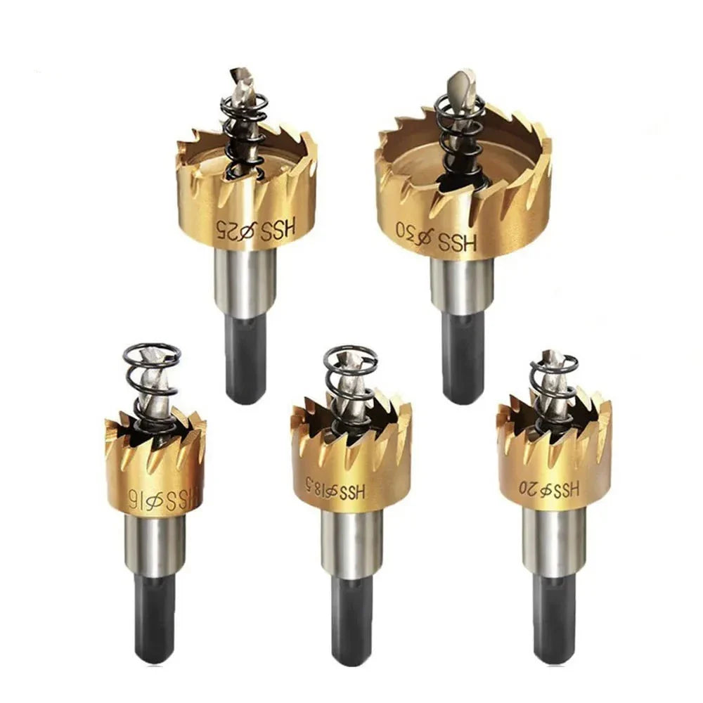 DrillGuard - Precision Drill Bit Set - Heavy-Duty Performance for Metal, Wood & Plastic