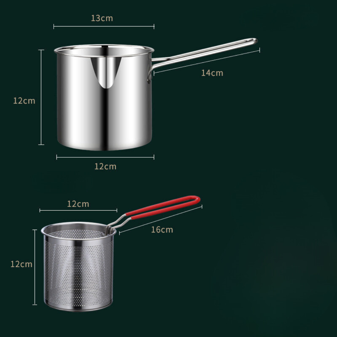 FryMaster - Stainless Steel Smart Deep Fryer – Efficient and Easy Cooking