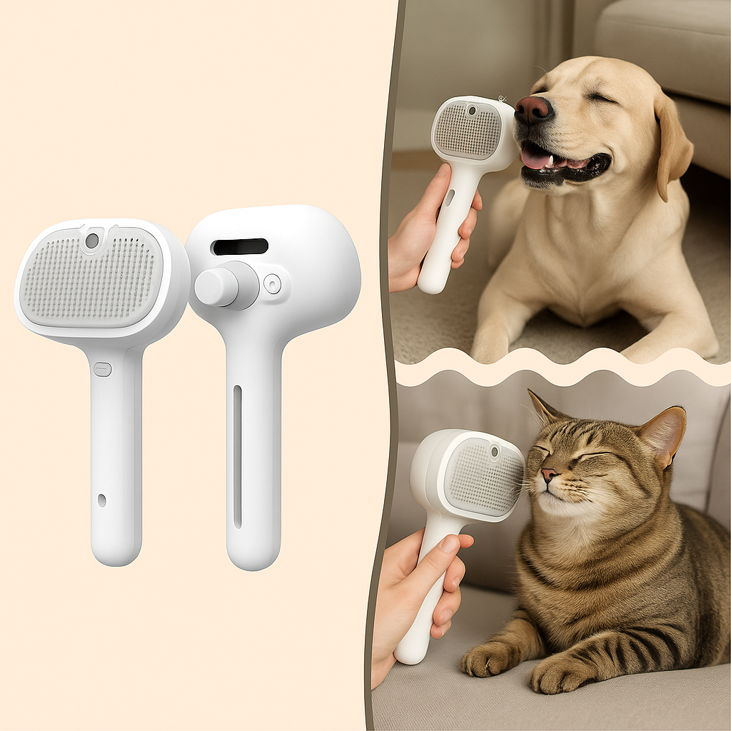 MistBrush™ – The Gentle Grooming Brush for a Healthy, Shiny Coat! [50% Off Today]