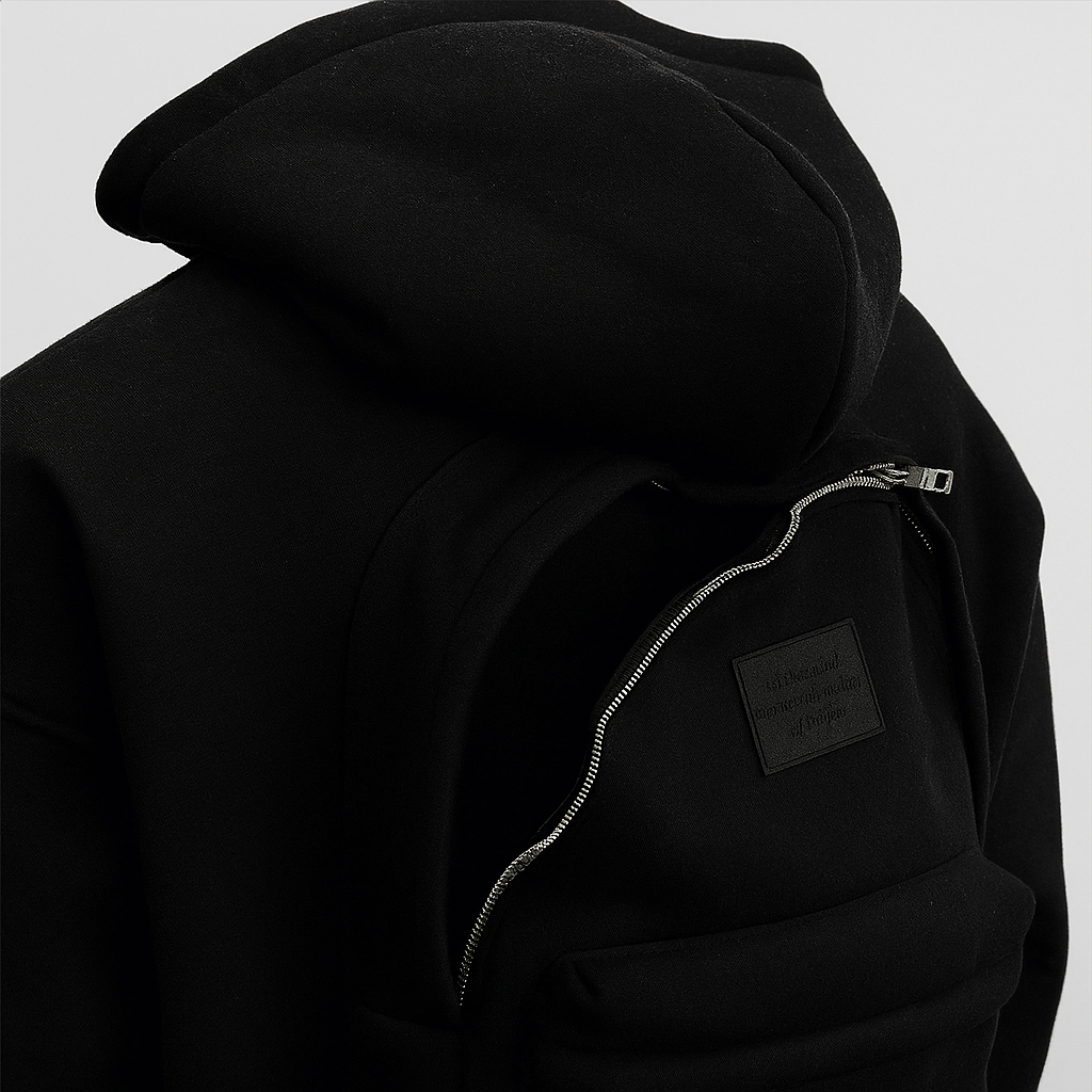 Travex™ BackPack Hoodie – The All-in-One Travel Essential