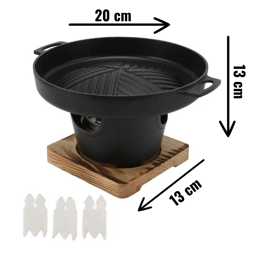 GrillMate - Compact Portable BBQ Grill - Perfect for Outdoor Cooking and Grilling Anywhere