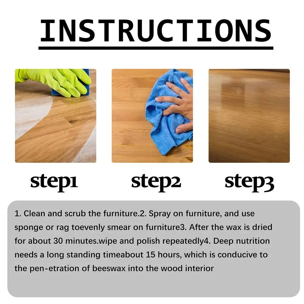 WoodRevive - Natural Wood Scratch Repair - Restore Shine and Finish