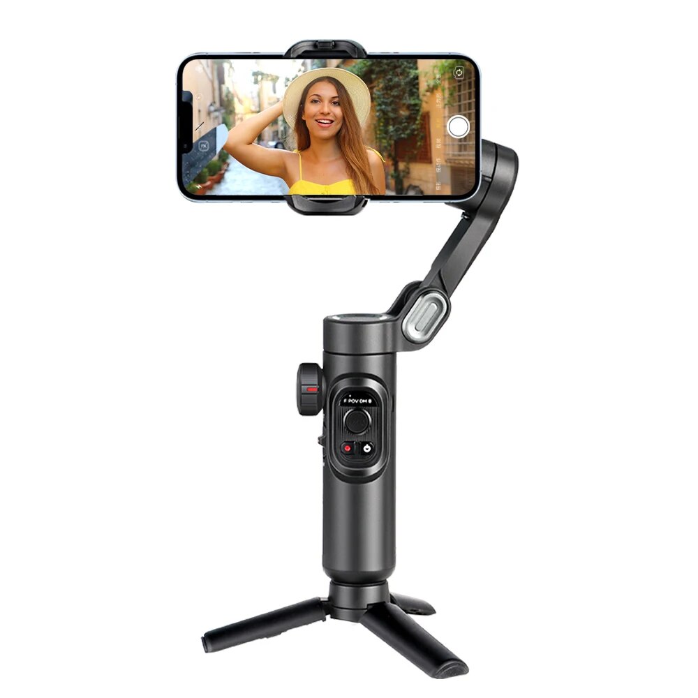 StabMaster - Advanced Handheld Gimbal Stabilizer - Wireless Remote & Face Recognition for Flawless Footage