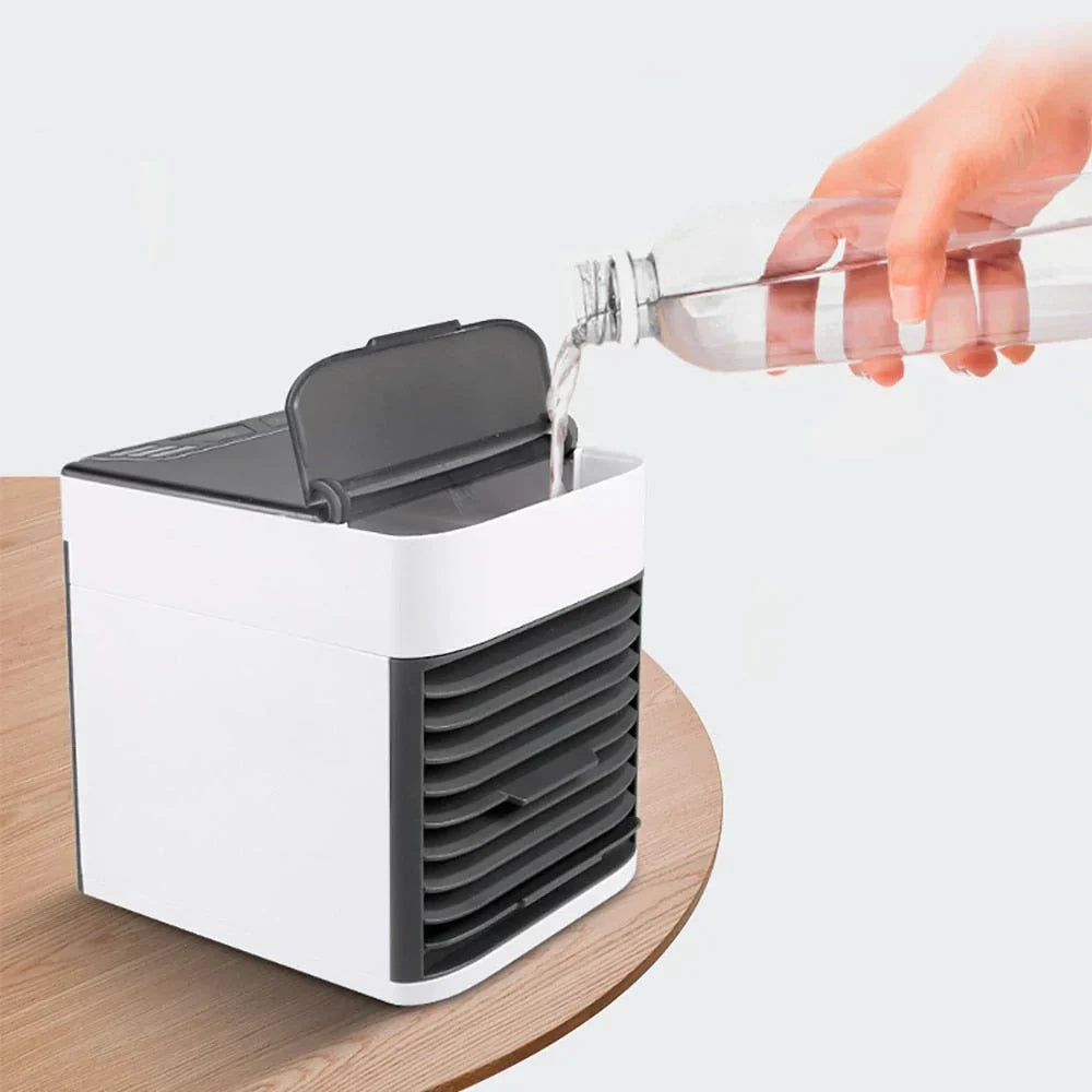 AirChill - Compact Portable Air Conditioner - Cools and Purifies for Fresh Indoor Air