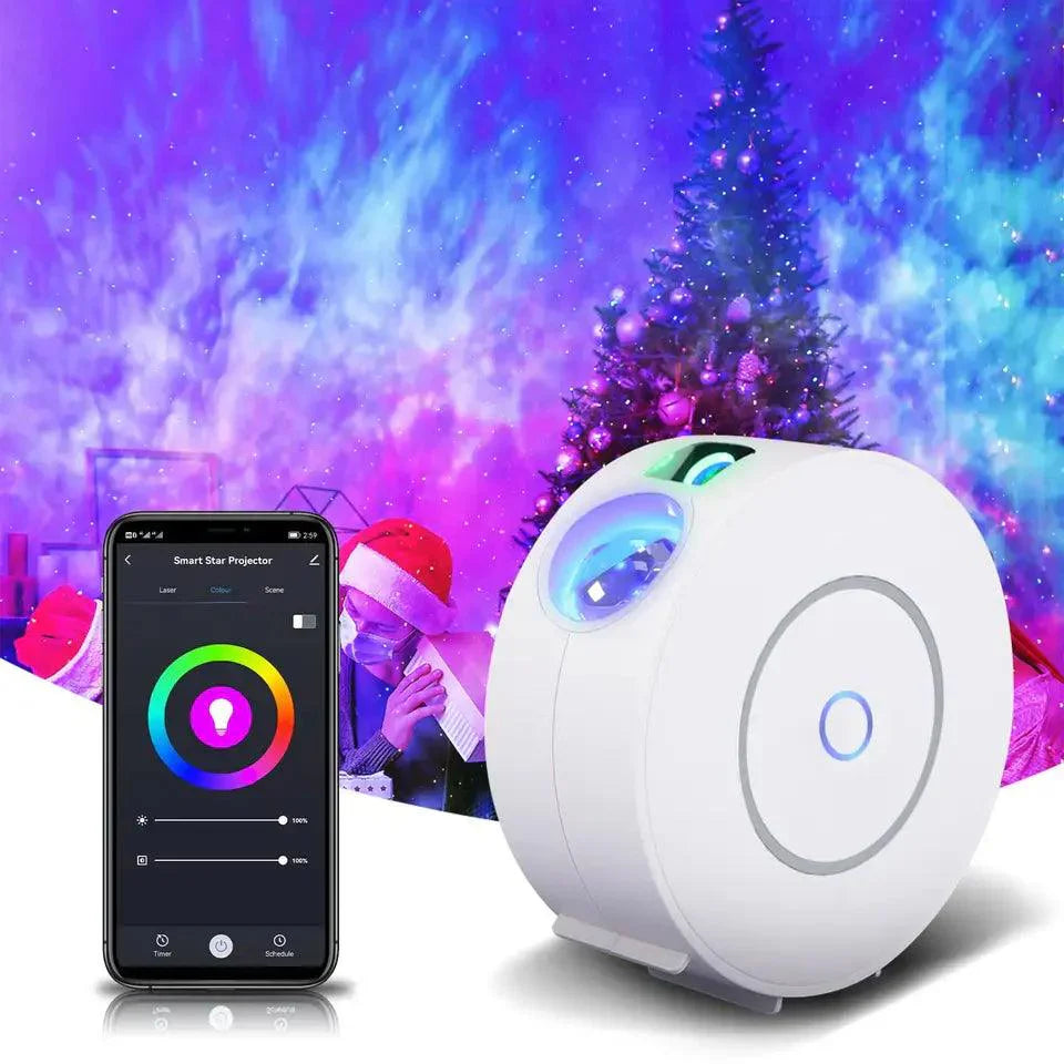 StarGazer - Galaxy Light Projector - Voice Control with App Adjustments