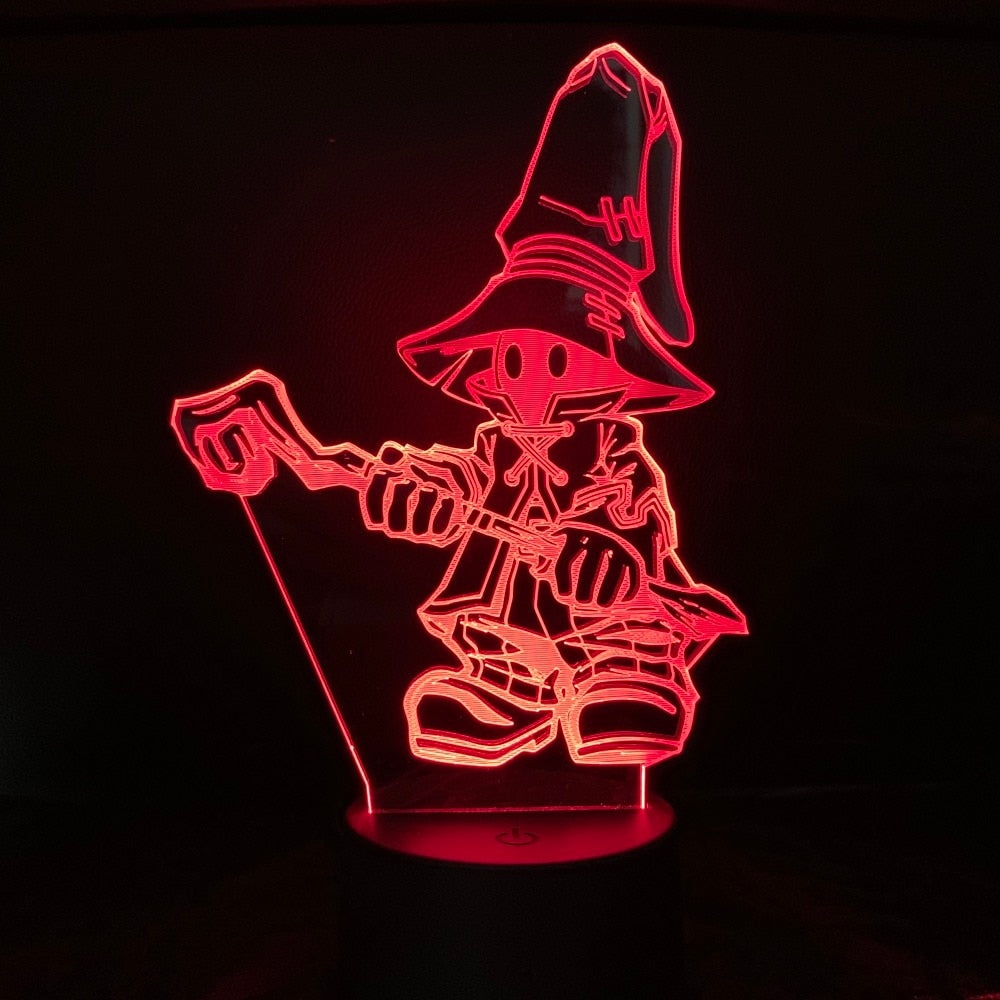 IllusionGlow - 3D Illusion Lamp - Creative Light Decor for Fans of Fantasy
