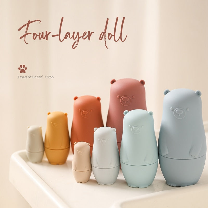 ImagiTots - Nesting Dolls - Educational Stacking Toys for Babies