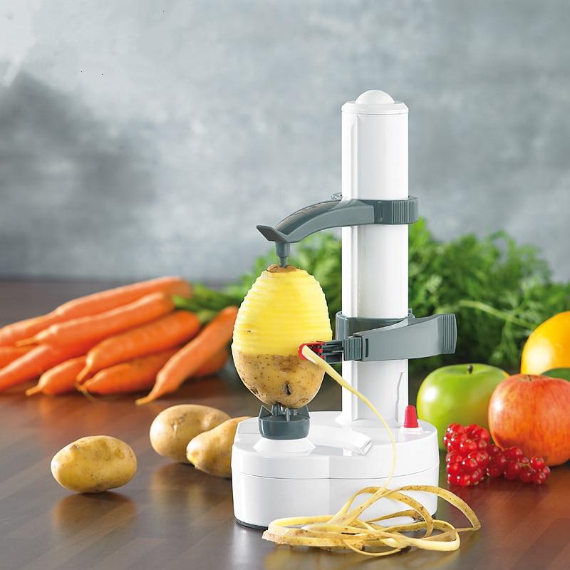 QuickPrep - Multifunctional Electric Peeler – Automatic Grating and Peeling for Quick Kitchen Prep