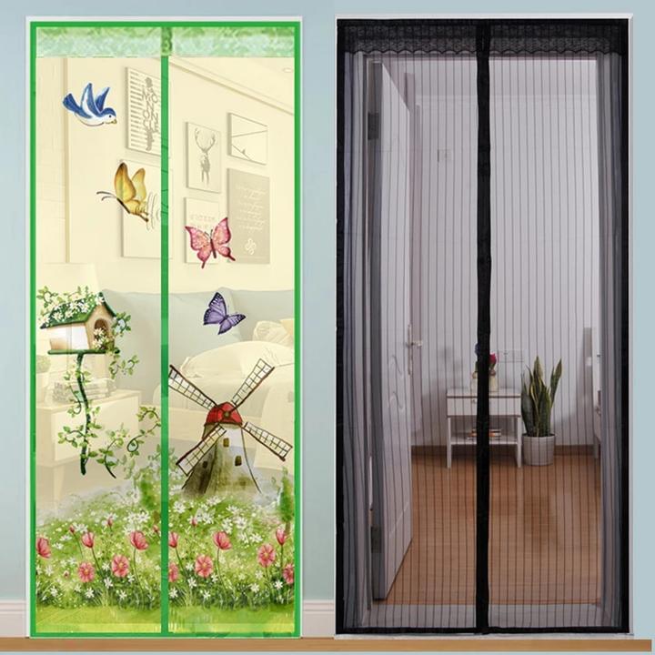 MagnaScreen - Magnetic Fly Screen Door - Automatic Close, Bug-Free Entryway Solution