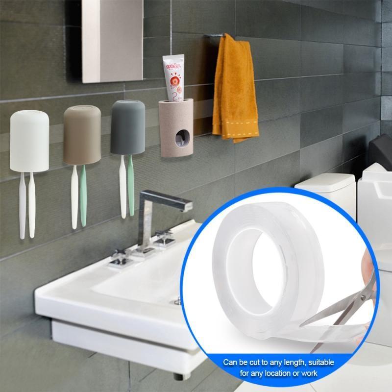 StickSecure - Double-Sided Nano Tape - Ultra Strong, Waterproof & Transparent Adhesive