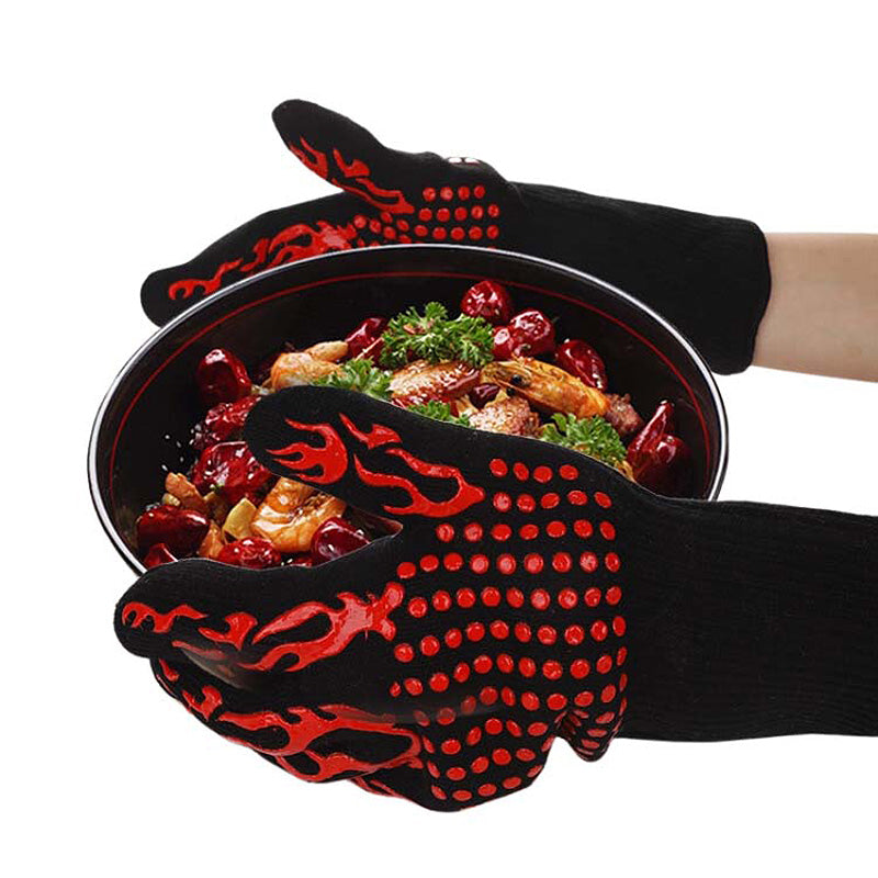 ProShield - Heat & Cut Resistant BBQ Gloves - Ultimate Protection for Grilling & Cooking