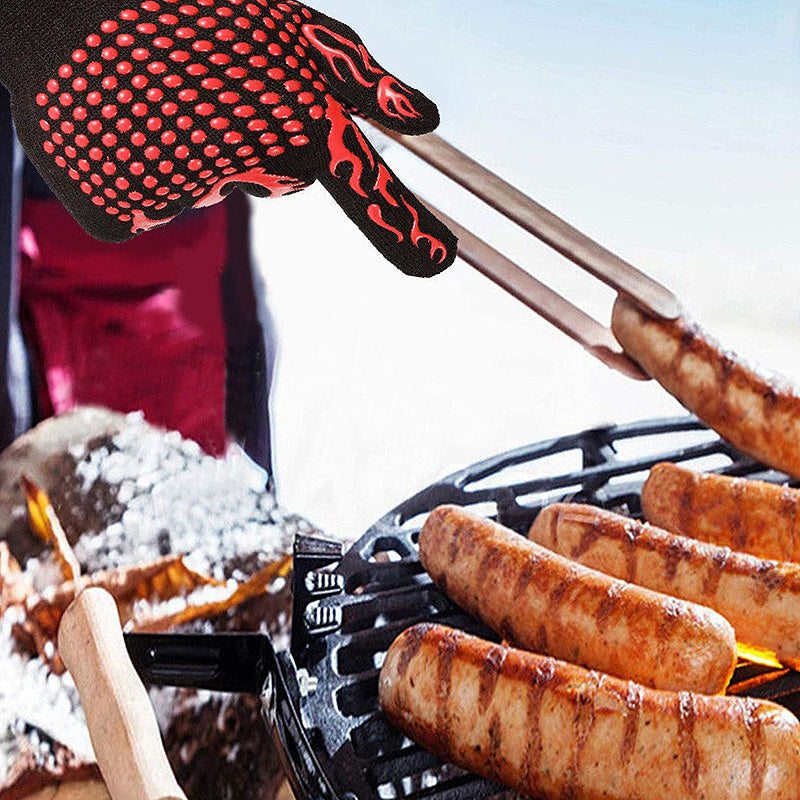 ProShield - Heat & Cut Resistant BBQ Gloves - Ultimate Protection for Grilling & Cooking