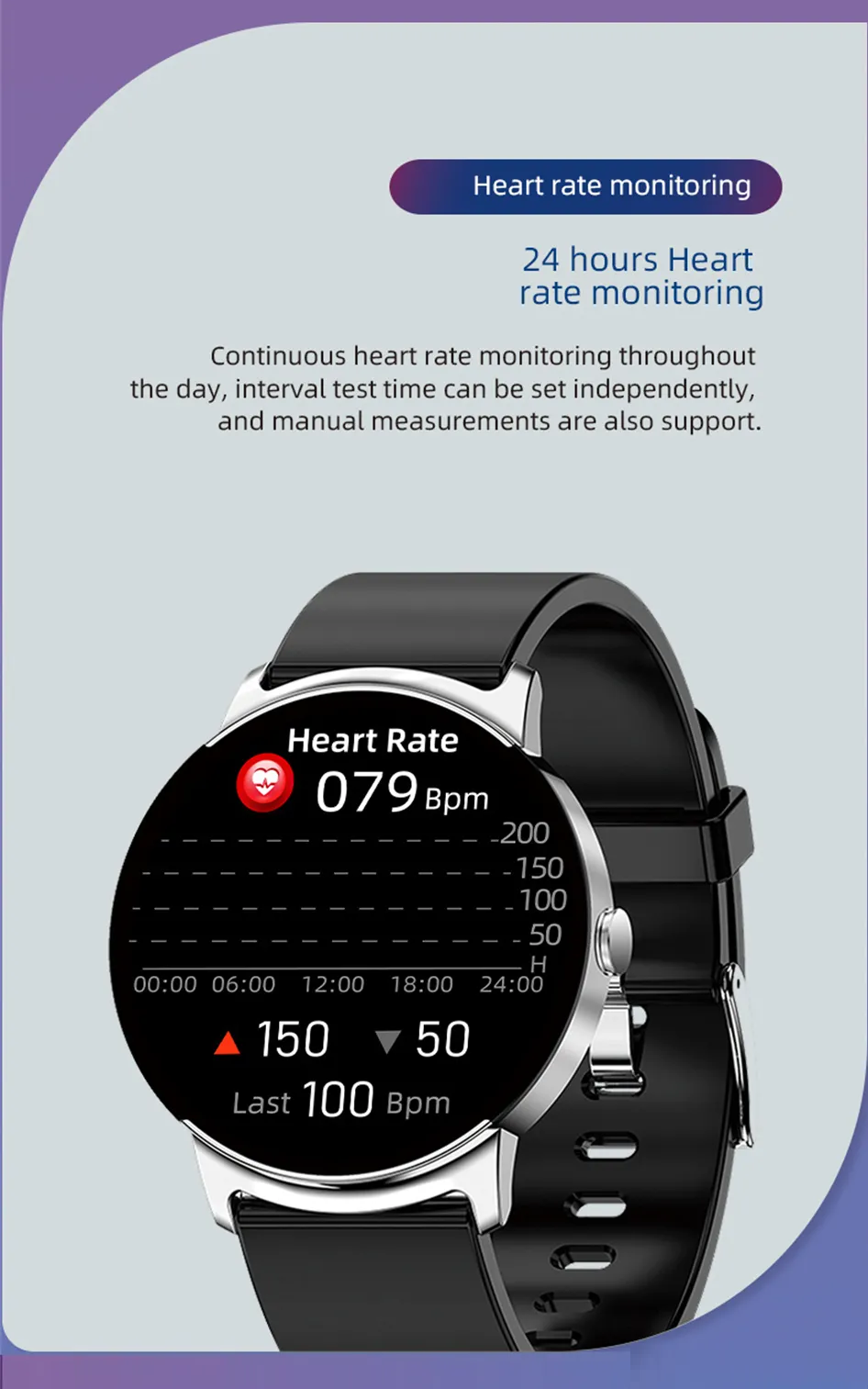 HealthMate - Smart Health Watch - Fitness Tracker & Wellness Monitor for Daily Tracking