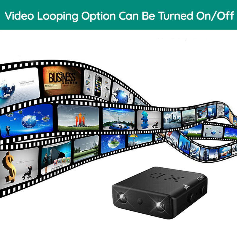 GuardEye - Compact HD Surveillance Camera - High-Definition Security with Night Vision