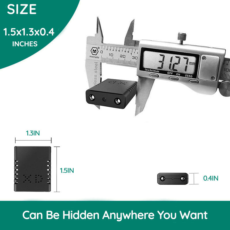 GuardEye - Compact HD Surveillance Camera - High-Definition Security with Night Vision