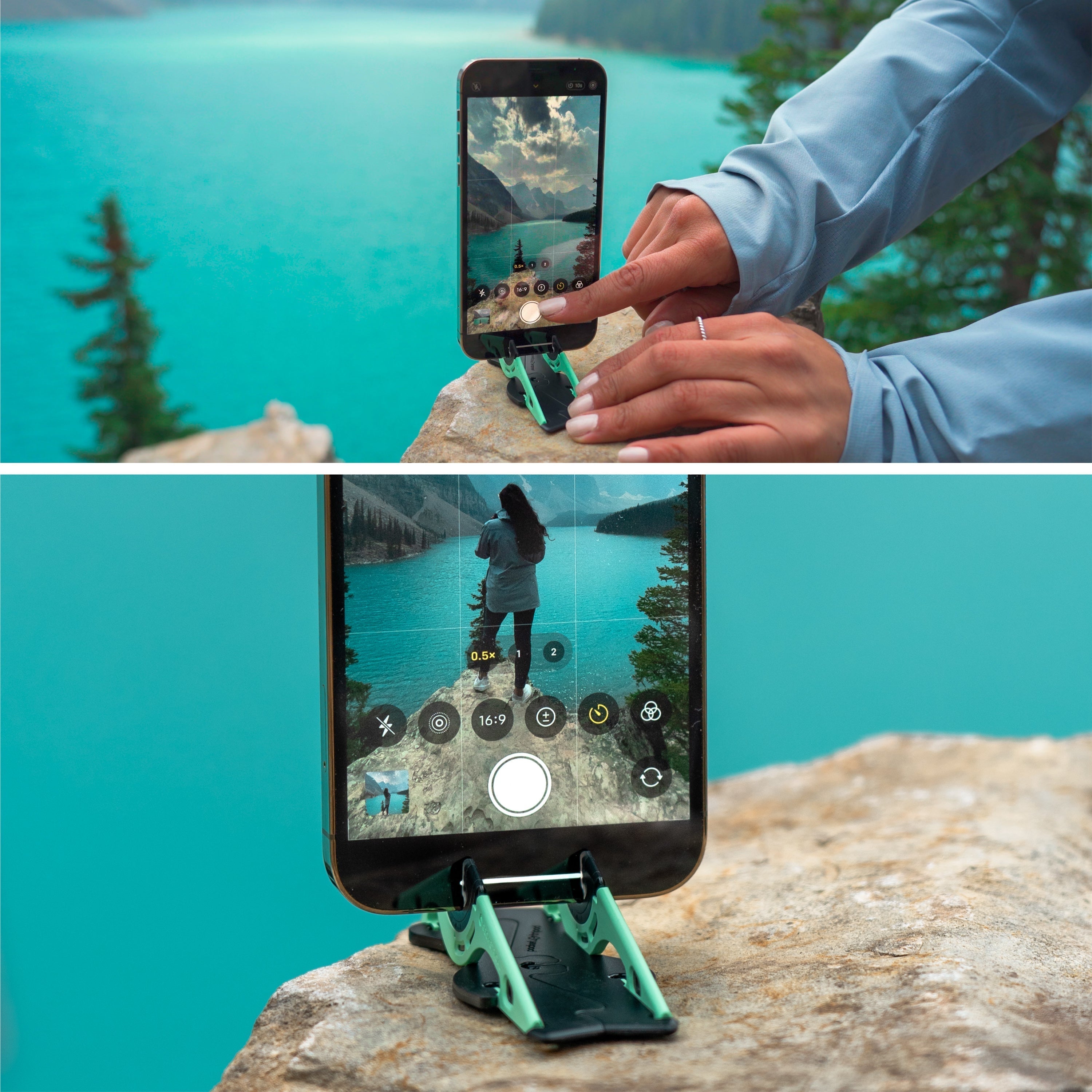 FlexiTripod - Compact Phone Tripod Stand - 7 Adapters Included for Versatile Use