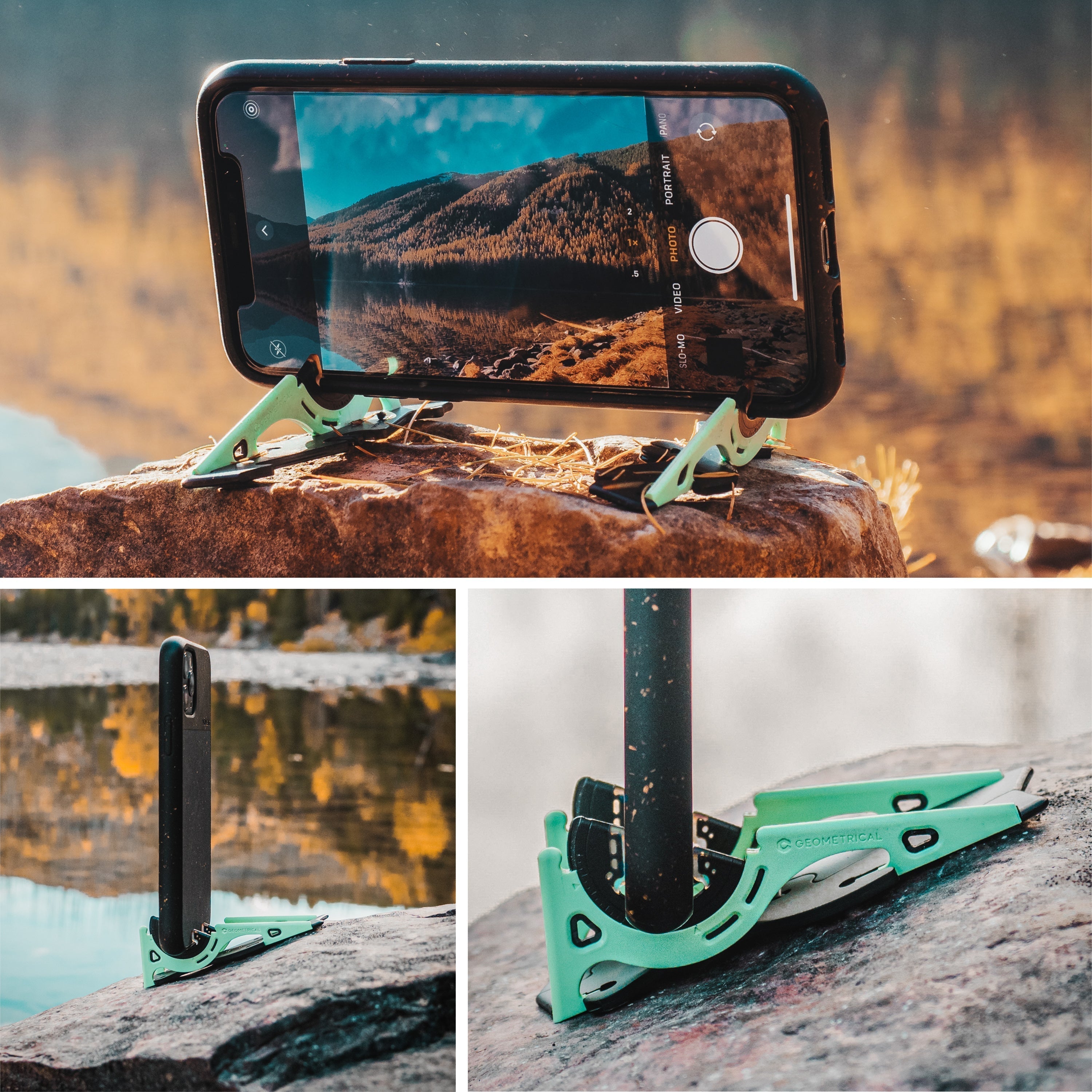 FlexiTripod - Compact Phone Tripod Stand - 7 Adapters Included for Versatile Use