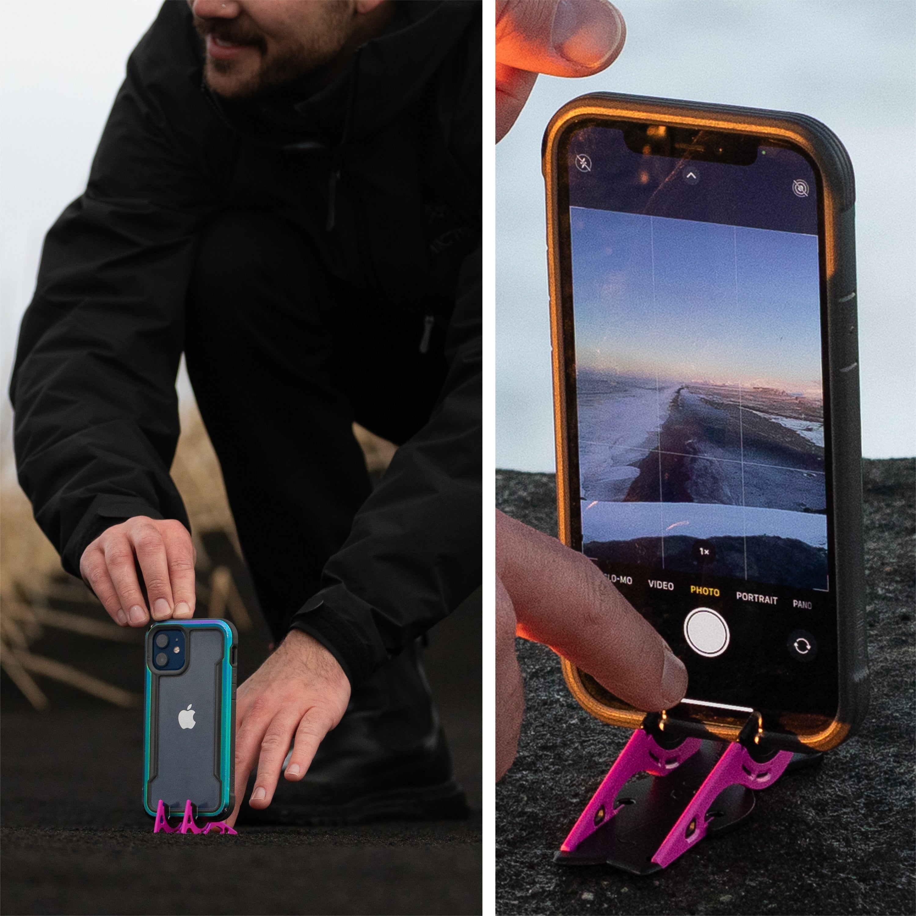 FlexiTripod - Compact Phone Tripod Stand - 7 Adapters Included for Versatile Use